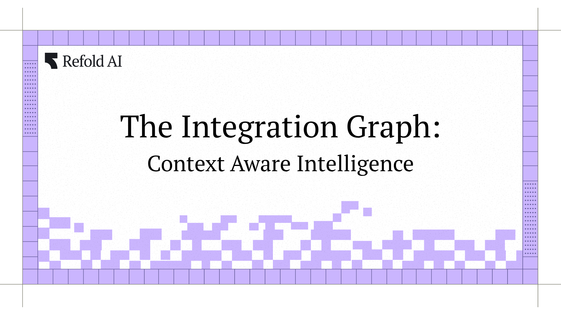 Introducing Integration Graph